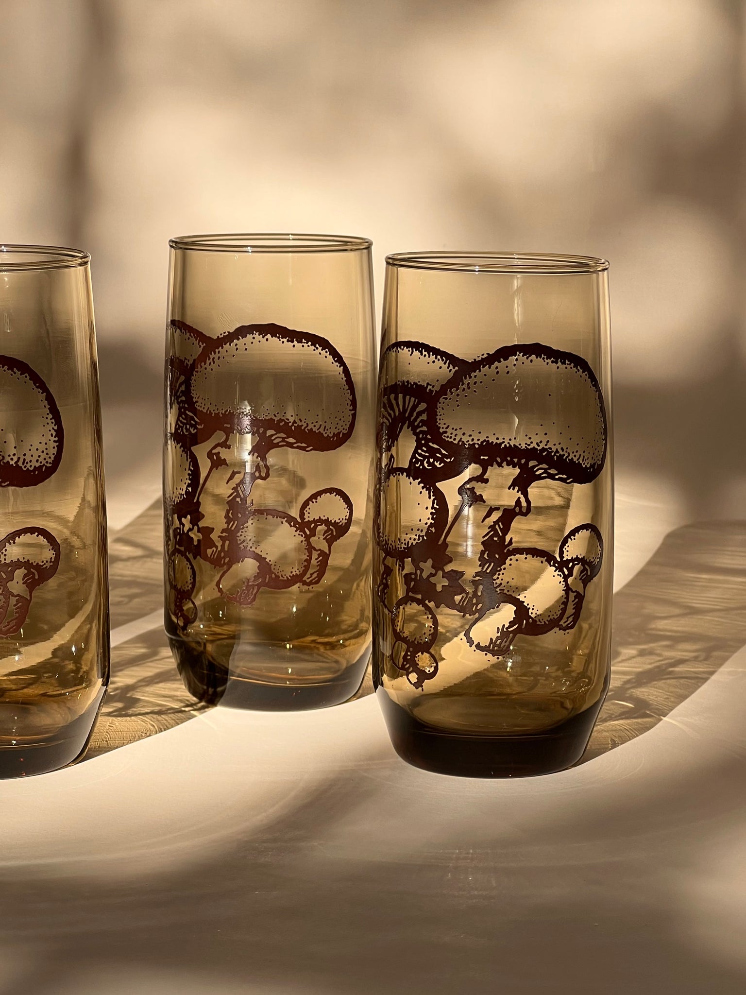 Mushroom glasses (tall)