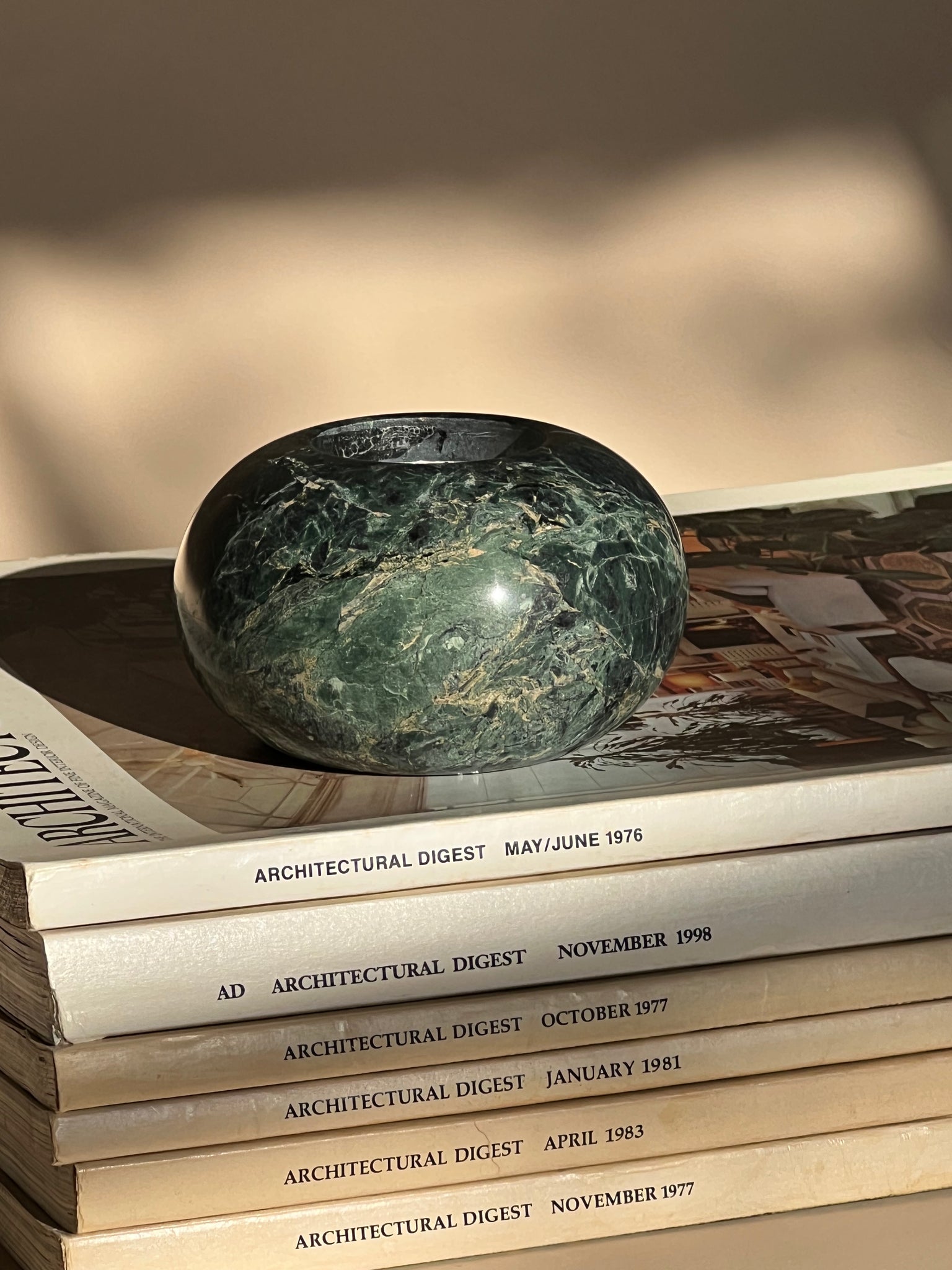Marble tea light