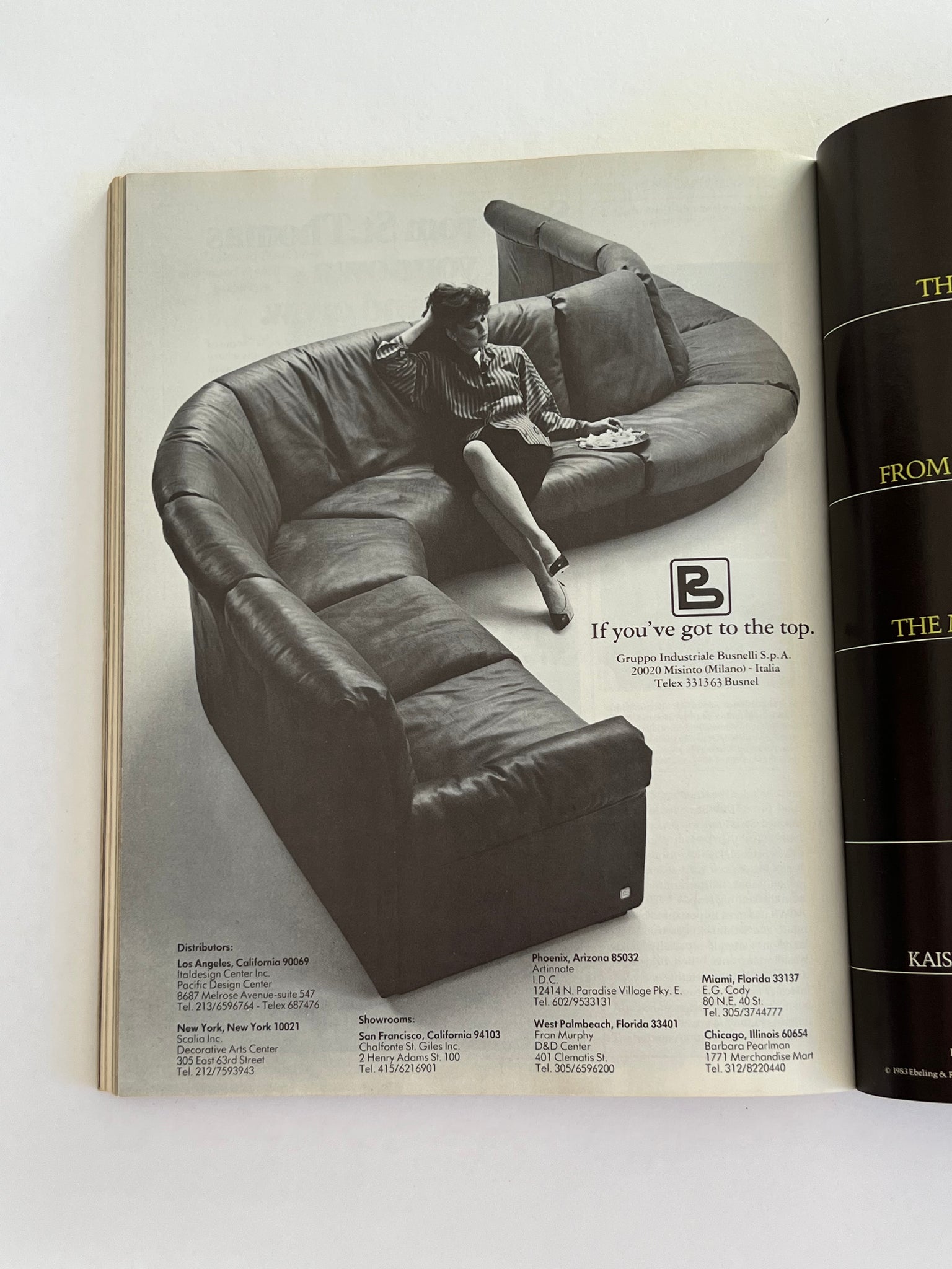 Architectural Digest April 1983