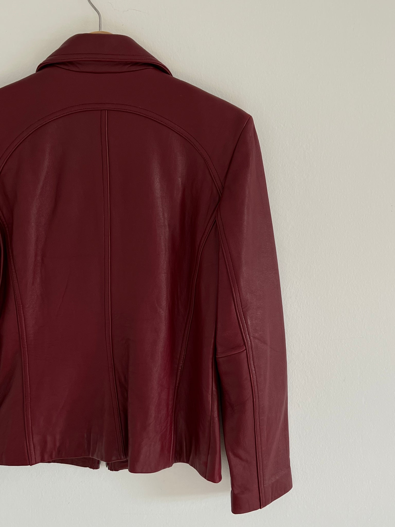 90's leather jacket