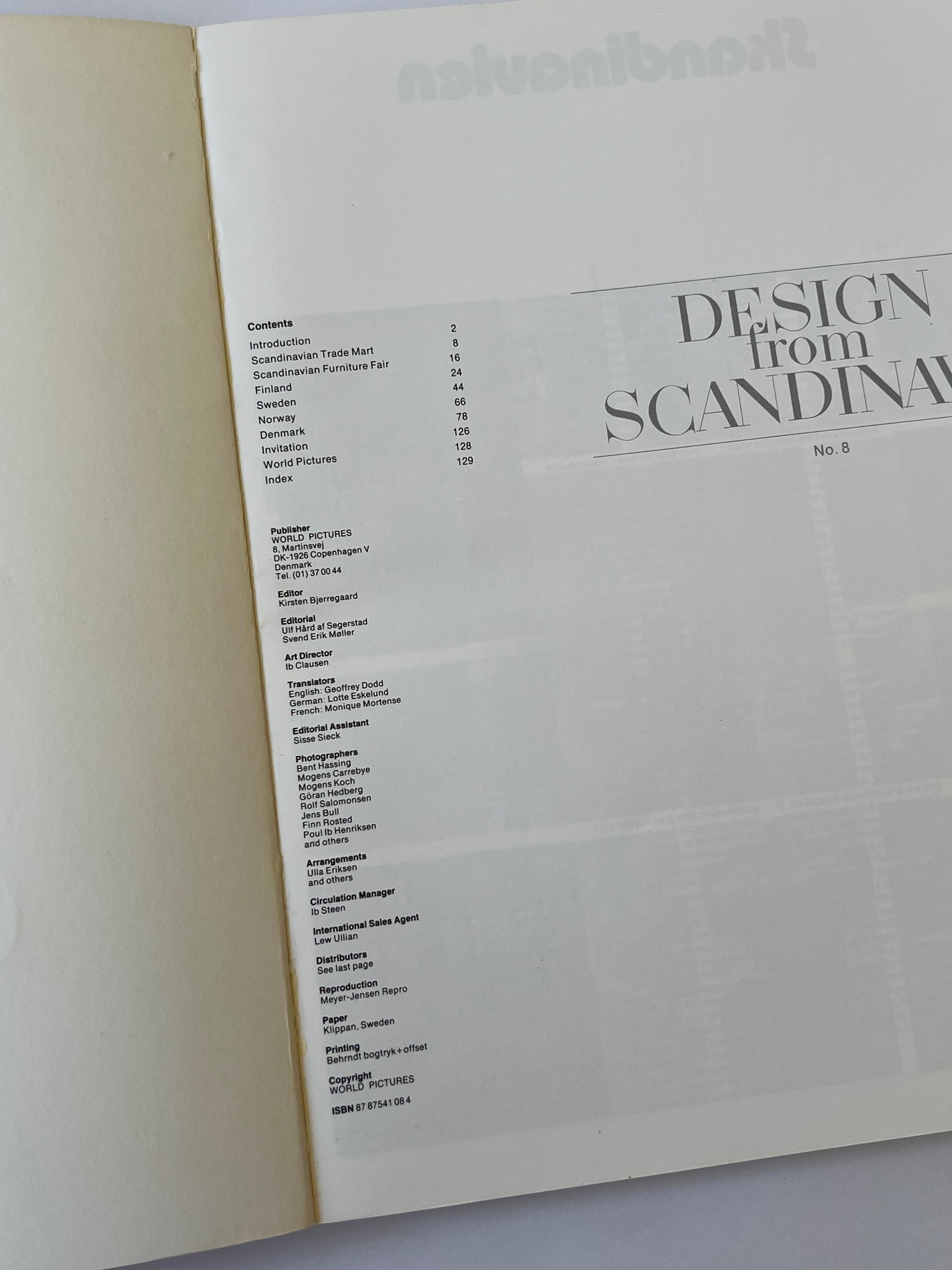 Designs from Scandinavia No.8