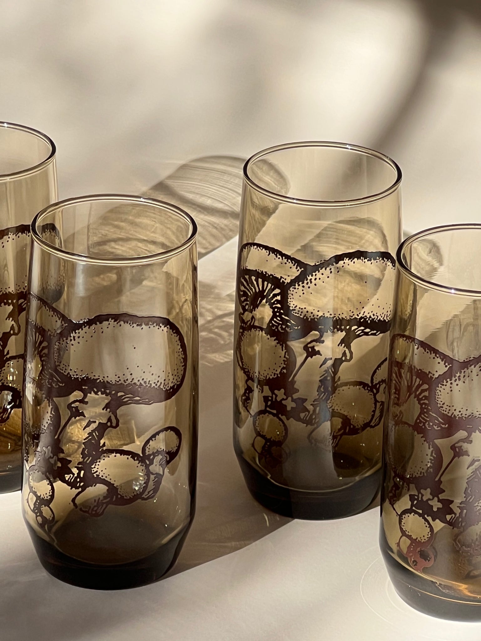 Mushroom glasses (tall)